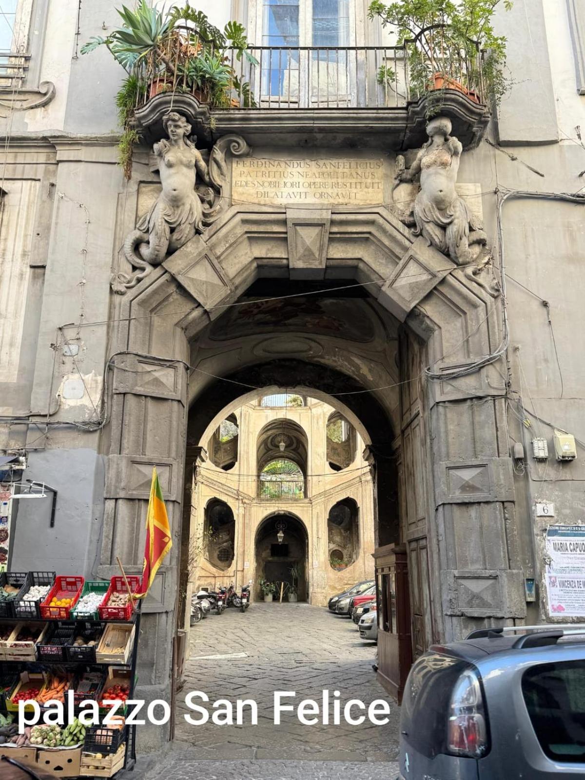 나폴리 Casa Ferrara Sanita 아파트 외부 사진
